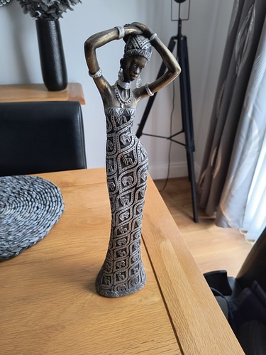 African lady ornament - african,