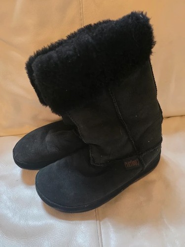 Fitflop mukluk tall - tall, black