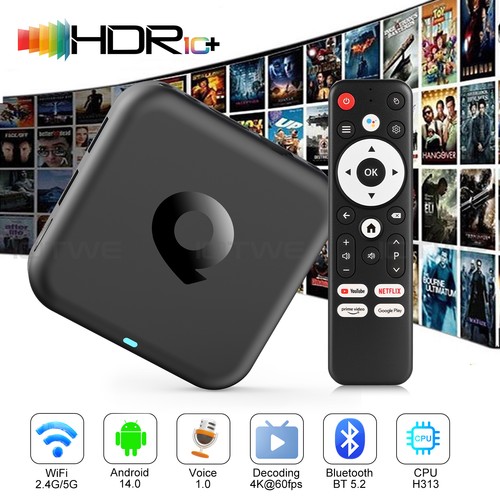 New r95q box android - tv, 14.0