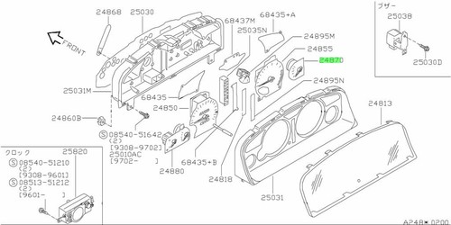 Meter assembly oil - meter, pressure