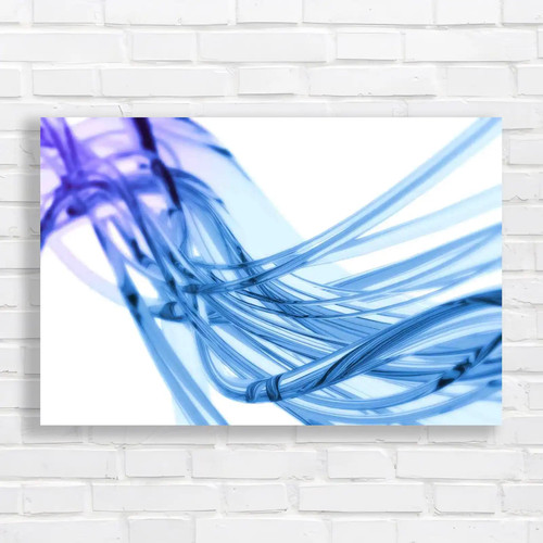 Abstract wire flow canvas - wire,
