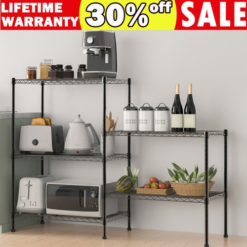 Wire shelving rack tier - wire, 5/4