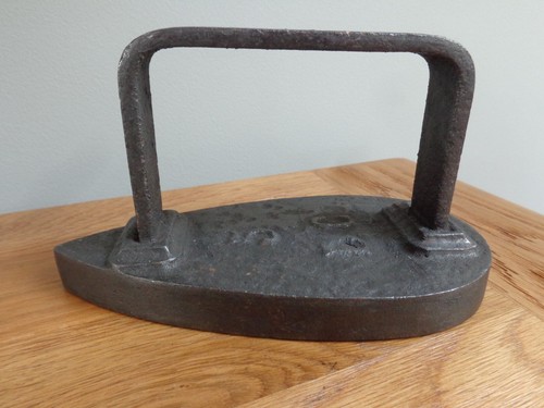 Antique french flat iron - french,
