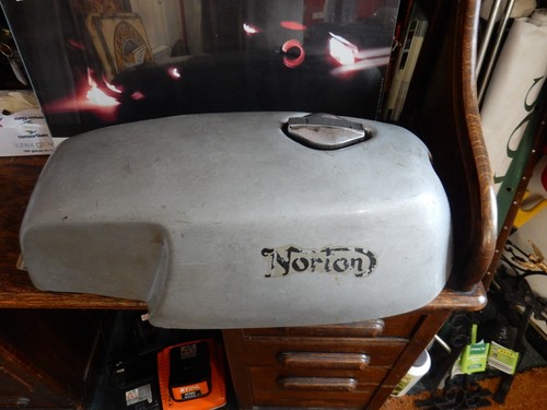 Norton featherbed cafe racer - norton, featherbed,cafe
