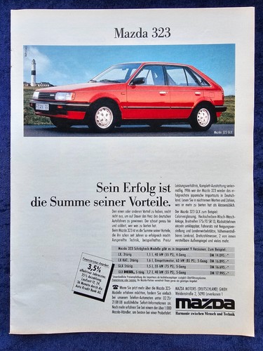 1987 mazda 323 - mazda,