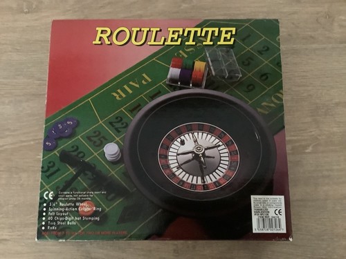 Roulette wheel boxed with - roulette,