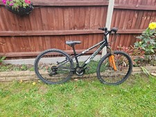 Apollo Interzone Junior Mountain Bike 26" Wheel, Black Orange used