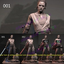 Rey Woman 1/8 1/4 1/3 1/2 Unpainted Model Kit Unassembled 3D Print 4 Ver. NSFW