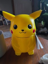 Vintage 2000/2001 Pokémon Pikachu Plastic Money Box Piggy Bank