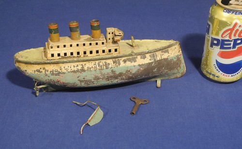 Antique german tin windup toy - antique,