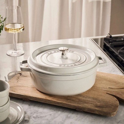 Staub 26cm shallow cocotte - shallow,