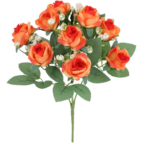 Silk rose floral arrangement - rose,