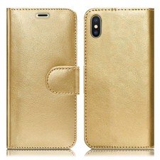 For iPhone X XR XS Max Leather