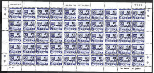 Jersey 1978 postage - jersey,