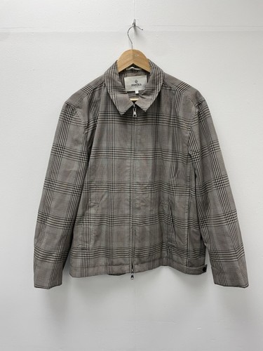 Melka taupe check zip - melka,