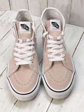 Mauve Light Pink Vans Hi Tops