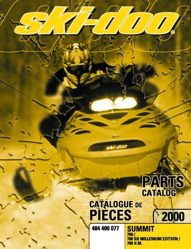 Ski doo parts manual catalog - parts,