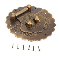 Retro Brass Latch Lock Box