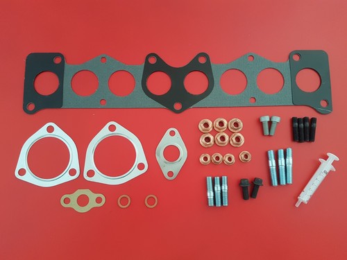 Turbocharger gasket kit for - gasket,
