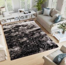Shaggy Rugs Shimmer Modern Soft Two Tone Shiny Living Room Polyester