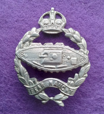 Royal Tank Corps White Metal