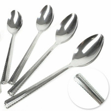 6 Stainless Steel Table Spoons