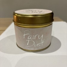 lily flame fairy dust Scented Candle New In A Tin