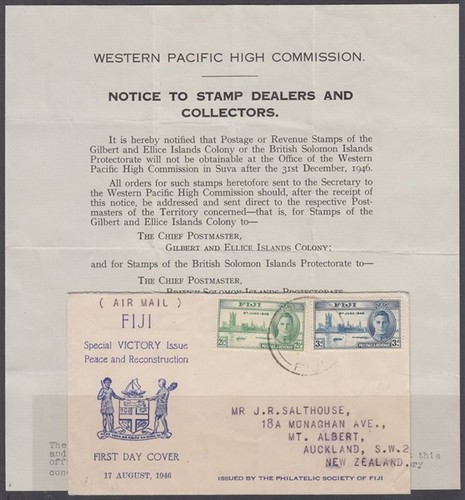 Fiji 1946 peace - fiji,