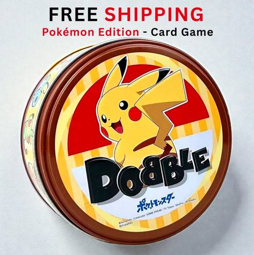 Dobble card game pokémon - dobble,