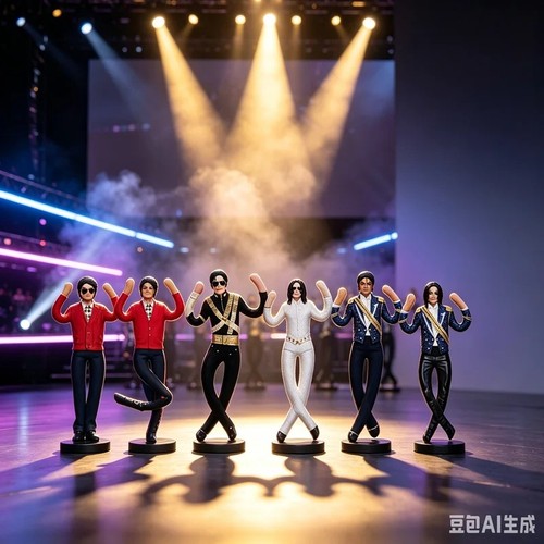 28cm michael jackson cosplay - michael,