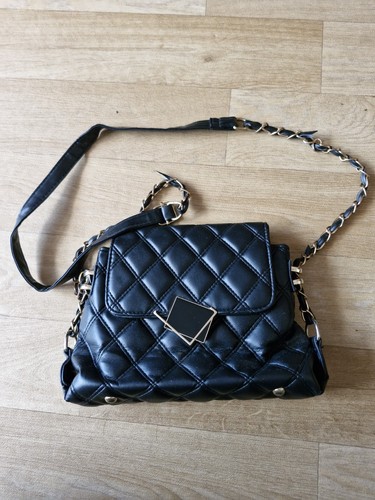 Black crossbody shoulder bag - crossbody,