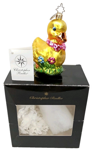 Vintage christopher radko duck - radko,
