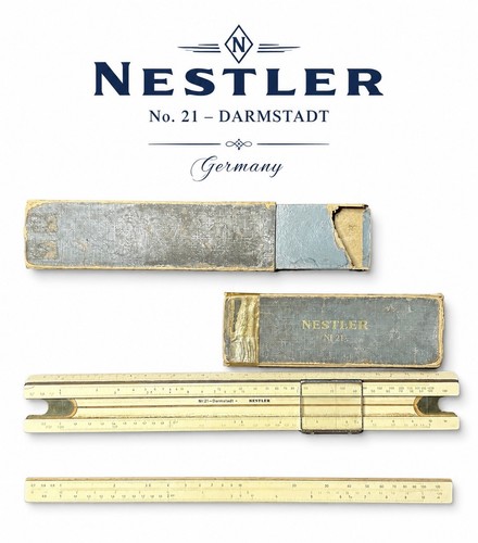 Nestler slide rule - slide,
