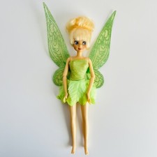 Disney Store Doll Tinker Bell Fairies Fairy Flutter Wings Pixie Hollow Peter Pan