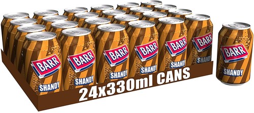 Barr shandy fizzy soft - soft, drink