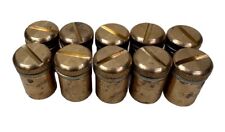 10 x Pegler Yorkshire Air Release Valve 15mm Solid Brass Bleed Valve Manual