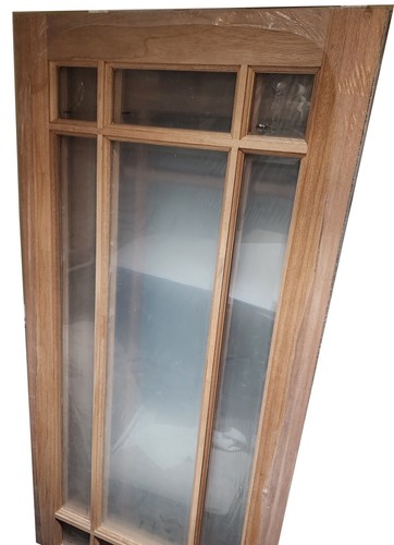 Door exterior mahogany glass - door,