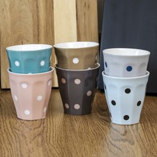 Set polka dot ceramic - of,
