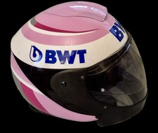 Authentic BWT Racing Point F1 Pit Crew Helmet – Schuberth , Aston Martin Era