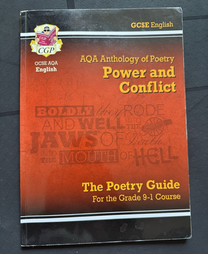 Cgp gcse english aqa poetry - gcse,