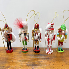 Set of 5 Nutcracker Wooden