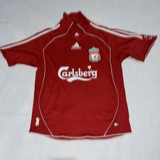 Liverpool Shirt 2006/07 Home Size Adidas Carlsberg 32/34 Immaculate