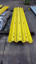 Armco crash barriers - yellow