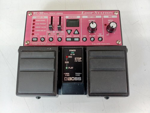 Boss loop station used - boss, rc-30