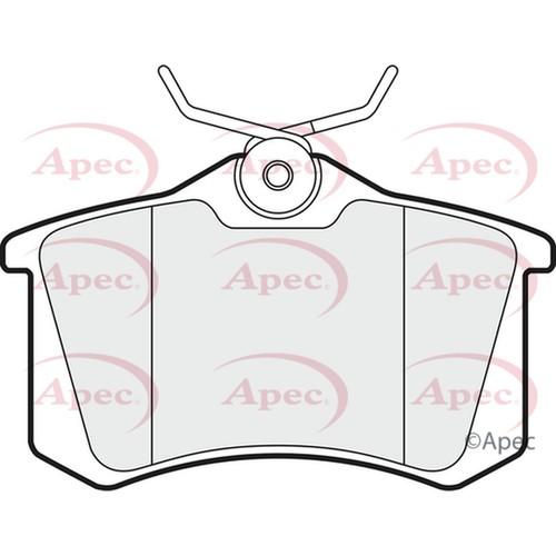 Brake pads set - pads, for