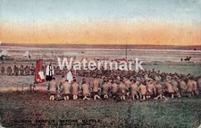 0273 .WWI Daily Mail Series I, No. 3. Church Service Before Battle.