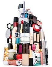 7 item makeup wholesale cosmetics inc black mascara Christmas party bag xmas ukw