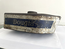 1920s Douglas motorcycle, cut out  OIL / fuel tank /UPCYCLE / parts /ornament