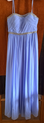 Forever new blue chiffon maxi - forever,