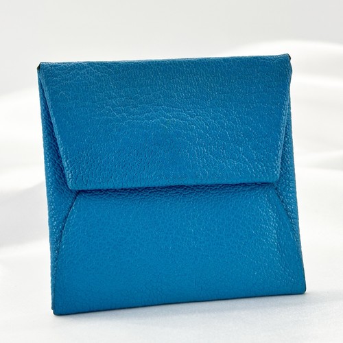 Hermes bastia coin wallet blue - hermes,